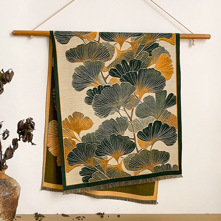 Damen-Schal mit Blumenmuster und Fransen - Stil Nr. 21 - image 21