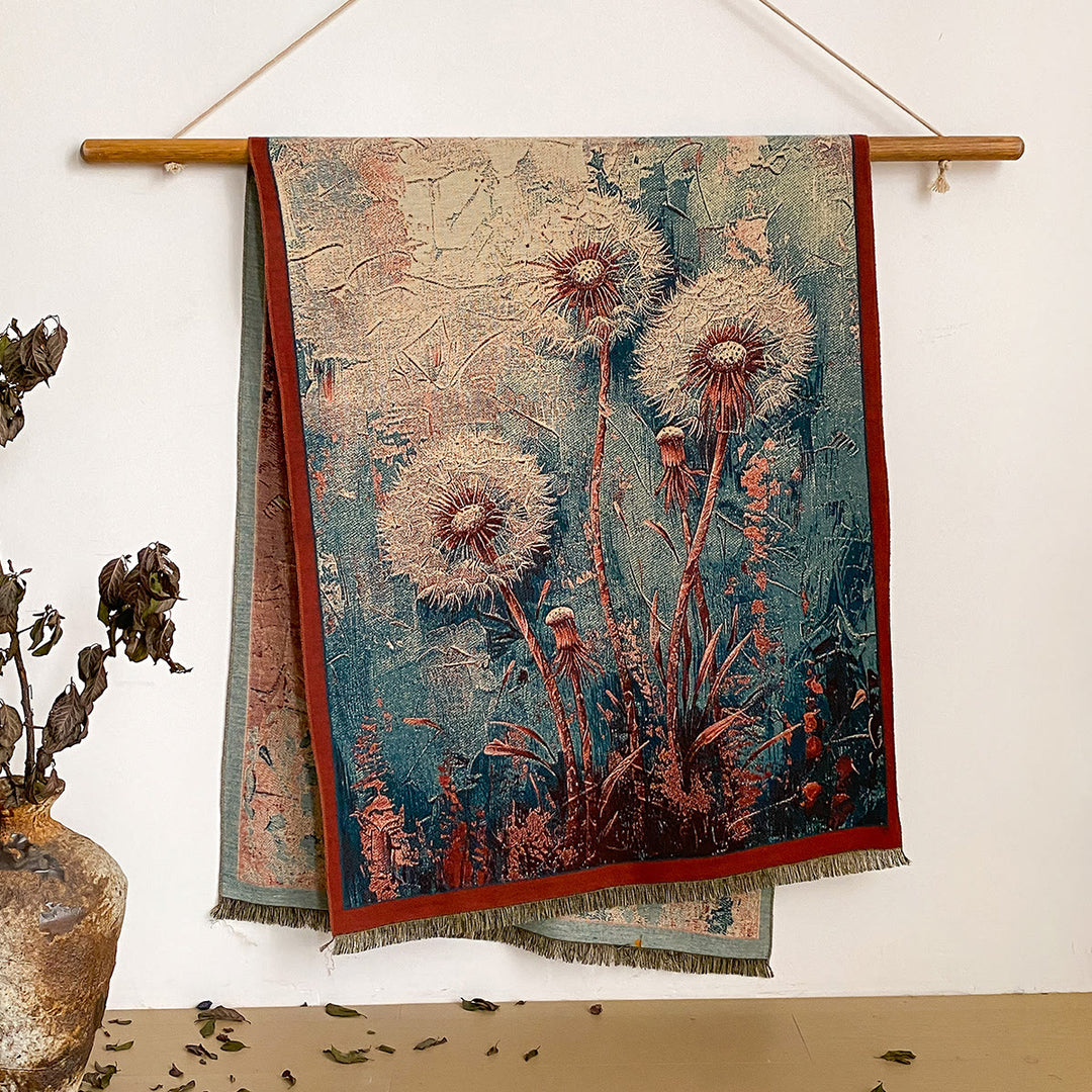 Damen-Schal mit Blumenmuster und Fransen - Stil Nr. 28 - image 28