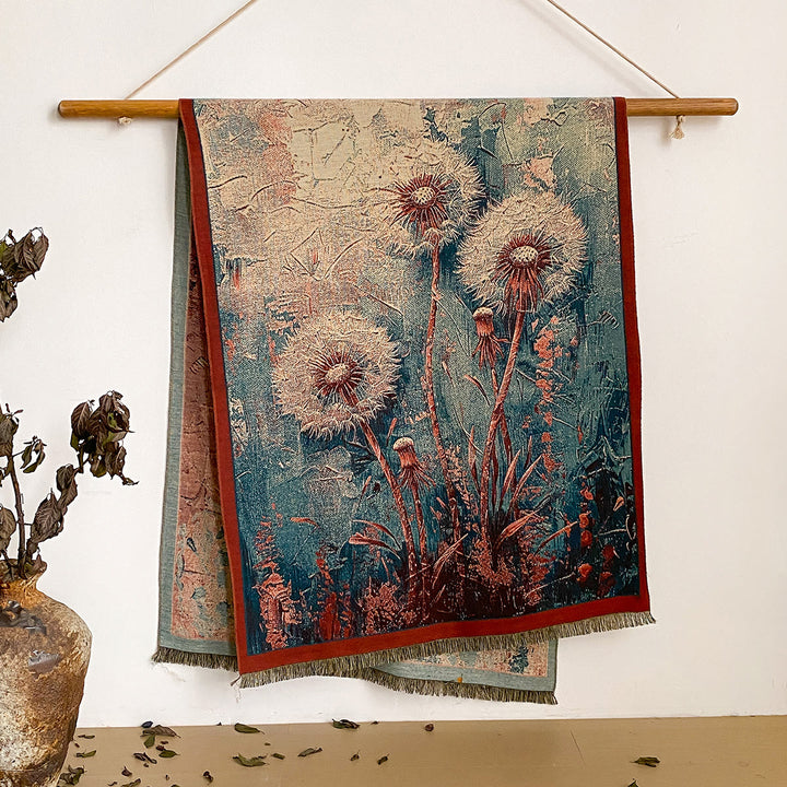 Damen-Schal mit Blumenmuster und Fransen - Stil Nr. 28 - image 28