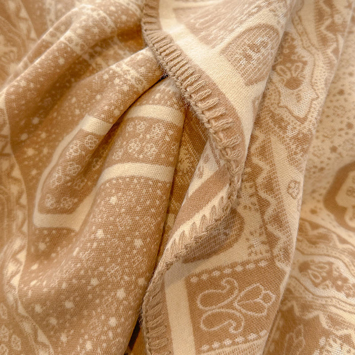 Damen-Schal mit Fransen und Paisleymuster - image 2