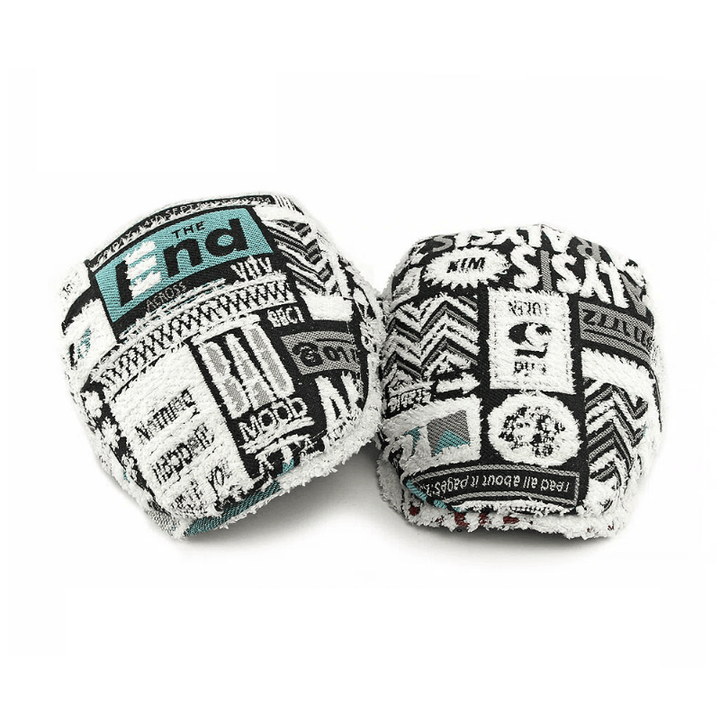 Herren-Wintermütze mit kreativem Spleißmuster, bedruckt und flauschig - image 1