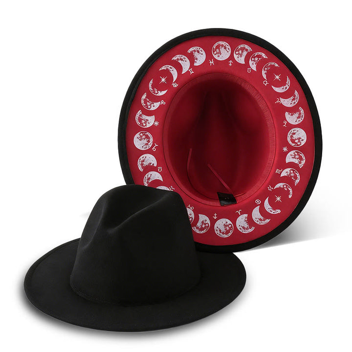 Kreativer Cowboyhut für Männer mit Mondphasenwechseln - Stil Nr. 1 - M (22"-22 7/8") - image 0