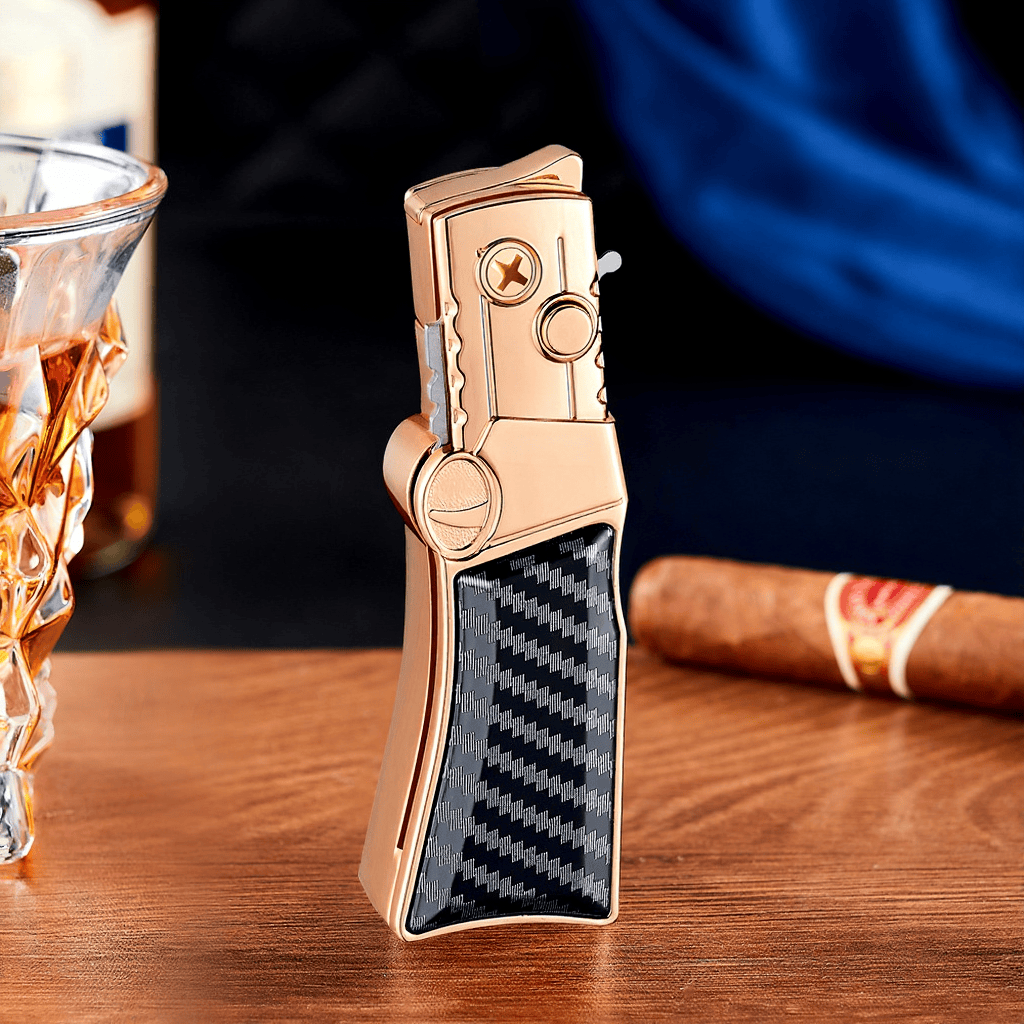 2-in-1 tragbares multifunktionales Klappmesser-Feuerzeug - Stil Nr. 7 - image 9