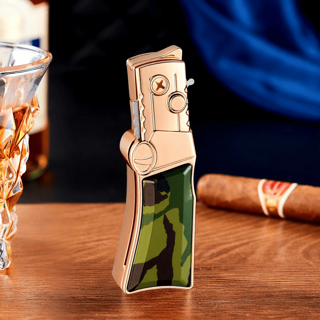 2-in-1 tragbares multifunktionales Klappmesser-Feuerzeug - Stil Nr. 6 - image 8