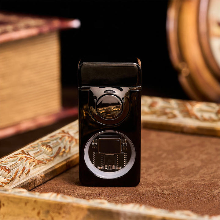 Feuerzeug mit Sprachsteuerung, Schwerkraftsensor, Doppelflamme und LED-Anzeige - image 3