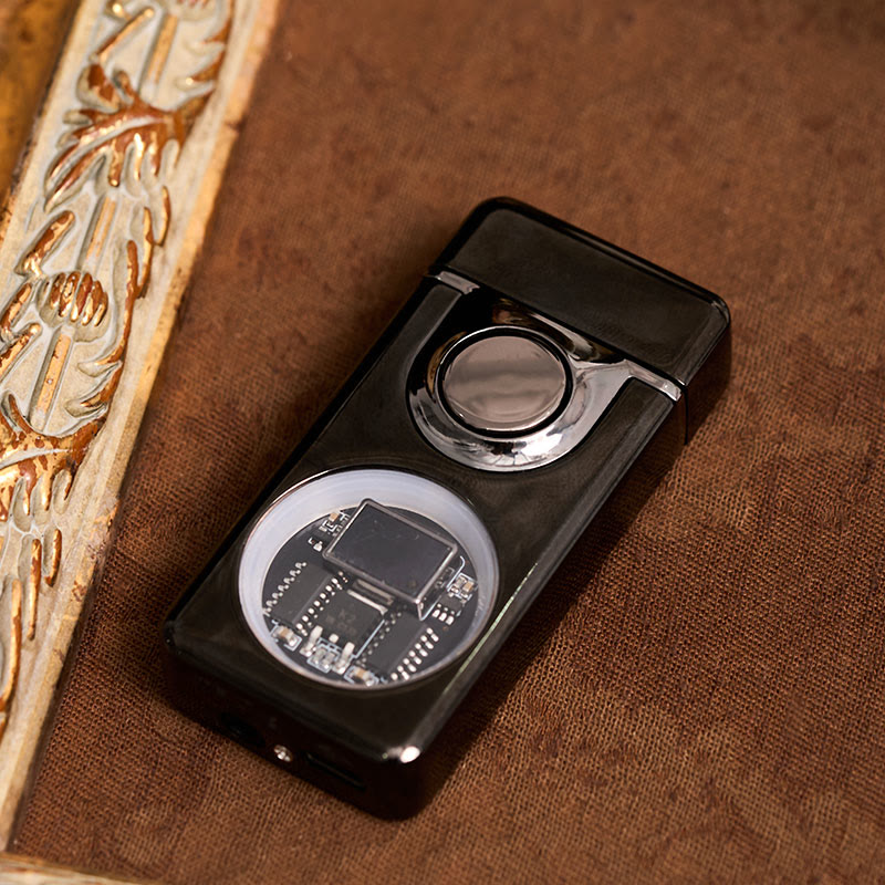 Feuerzeug mit Sprachsteuerung, Schwerkraftsensor, Doppelflamme und LED-Anzeige - image 6