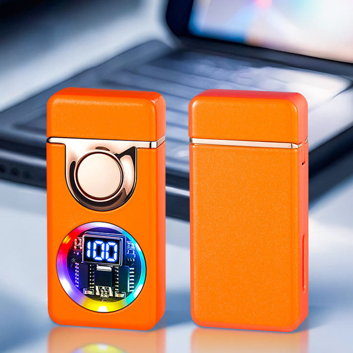 Feuerzeug mit Sprachsteuerung, Schwerkraftsensor, Doppelflamme und LED-Anzeige - Stil Nr. 4 - image 11