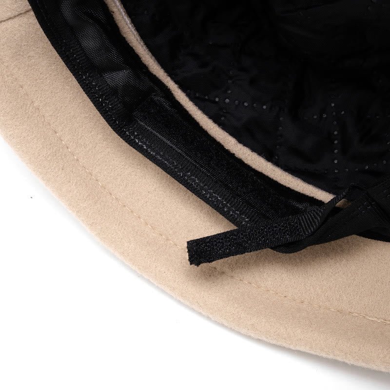 Damen-Fischerhut aus weichem Filz mit Schleifenverzierung - image 8