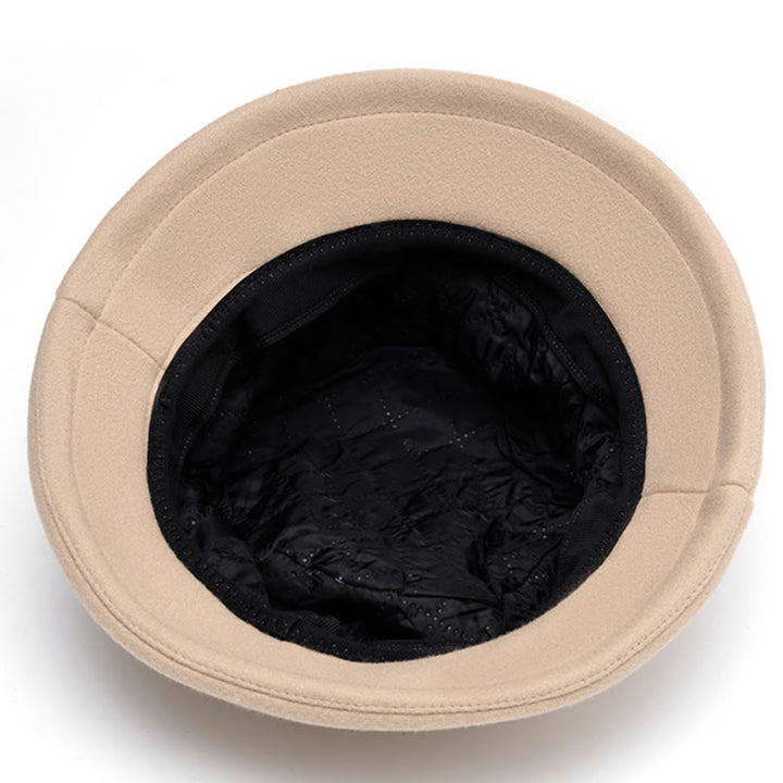 Damen-Fischerhut aus weichem Filz mit Schleifenverzierung - image 6