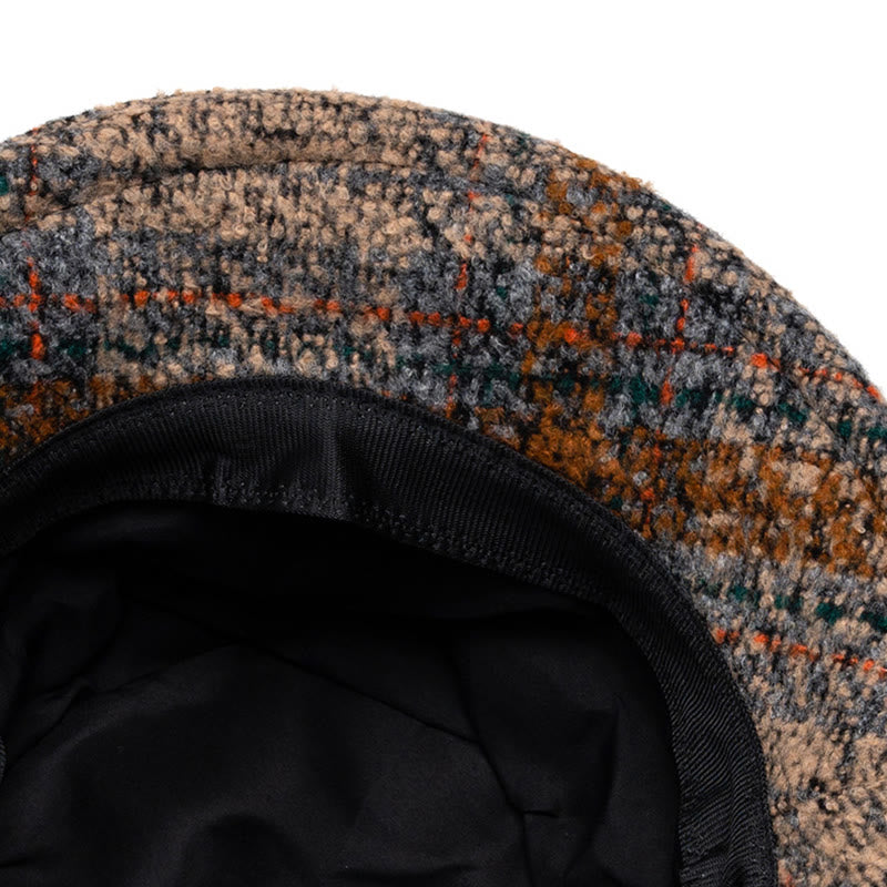 Damen-Bucket-Hat aus Wollmischung mit melierter Textur und Schleifenverzierung - image 6