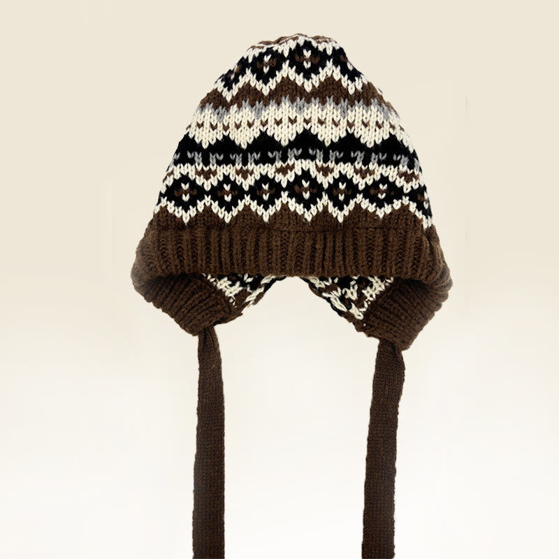 Multifunktionale Damen-Umhängetasche mit Retro-Strickmuster - Stil Nr. 3 - Verstellbar (ca. 20 7/8"-23 5/8") - image 4