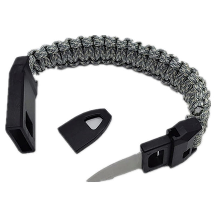 Outdoor-Überlebenspfeife, gewebtes Armband mit Messer - Stil Nr. 5 - image 6