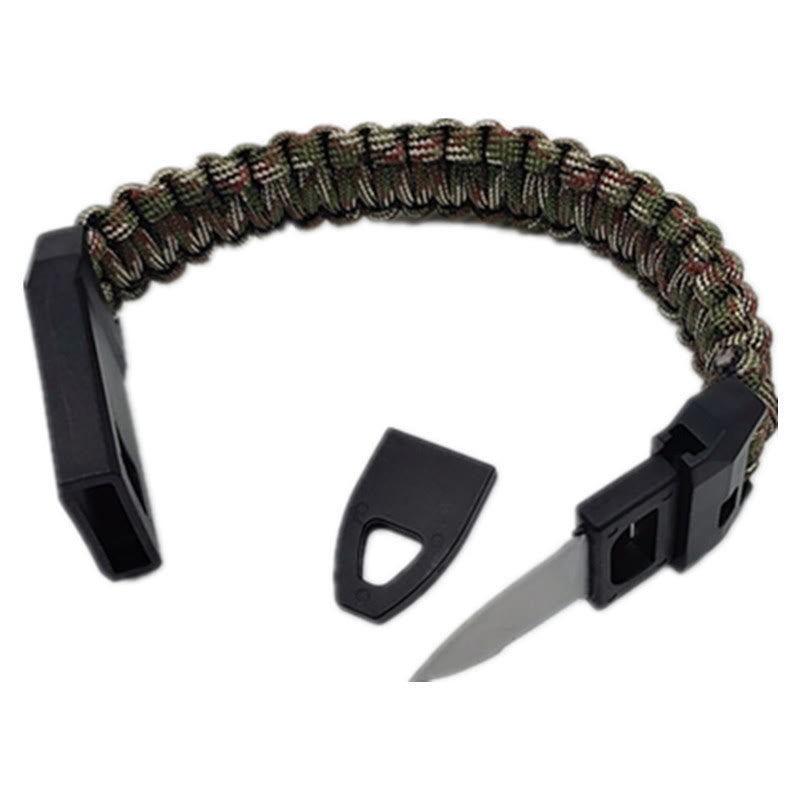 Outdoor-Überlebenspfeife, gewebtes Armband mit Messer - Stil Nr. 8 - image 9