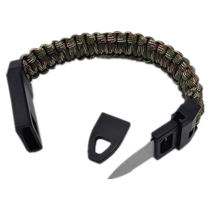 Outdoor-Überlebenspfeife, gewebtes Armband mit Messer - Stil Nr. 8 - image 9