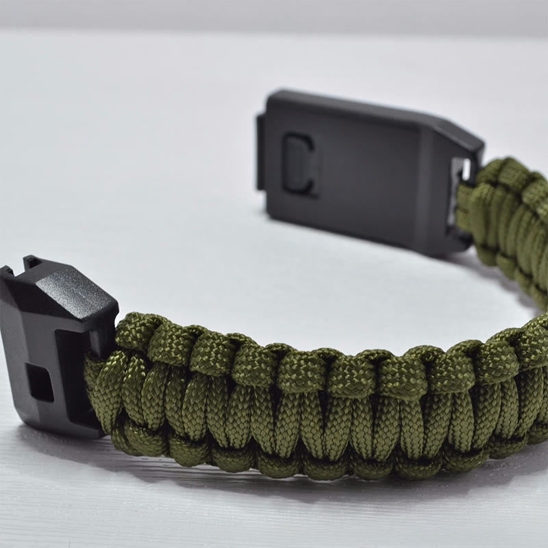 Outdoor-Überlebenspfeife, gewebtes Armband mit Messer - Stil Nr. 7 - image 8