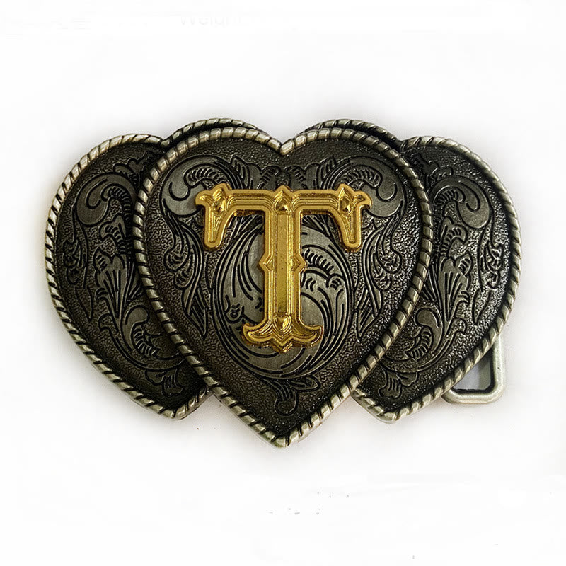 Ledergürtel mit goldener herzförmiger Schnalle - T - Ohne Gürtel - Nicht im Lieferumfang enthalten: Gürtel - image 25