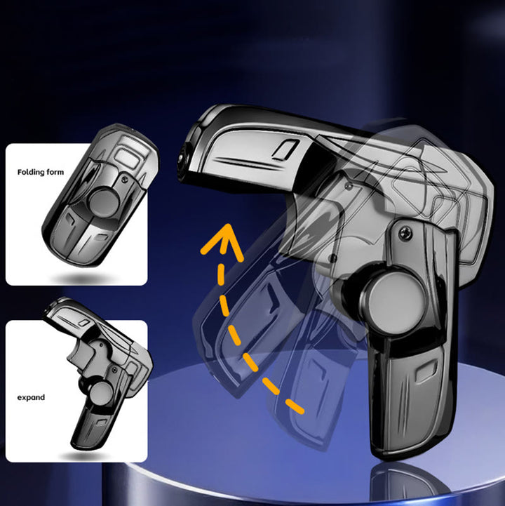 Faltbares, nachfüllbares Butanfeuerzeug in Form eines Rennwagens - image 4