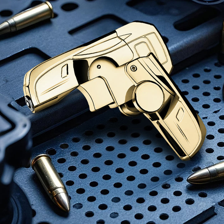 Faltbares, nachfüllbares Butanfeuerzeug in Form eines Rennwagens - image 10