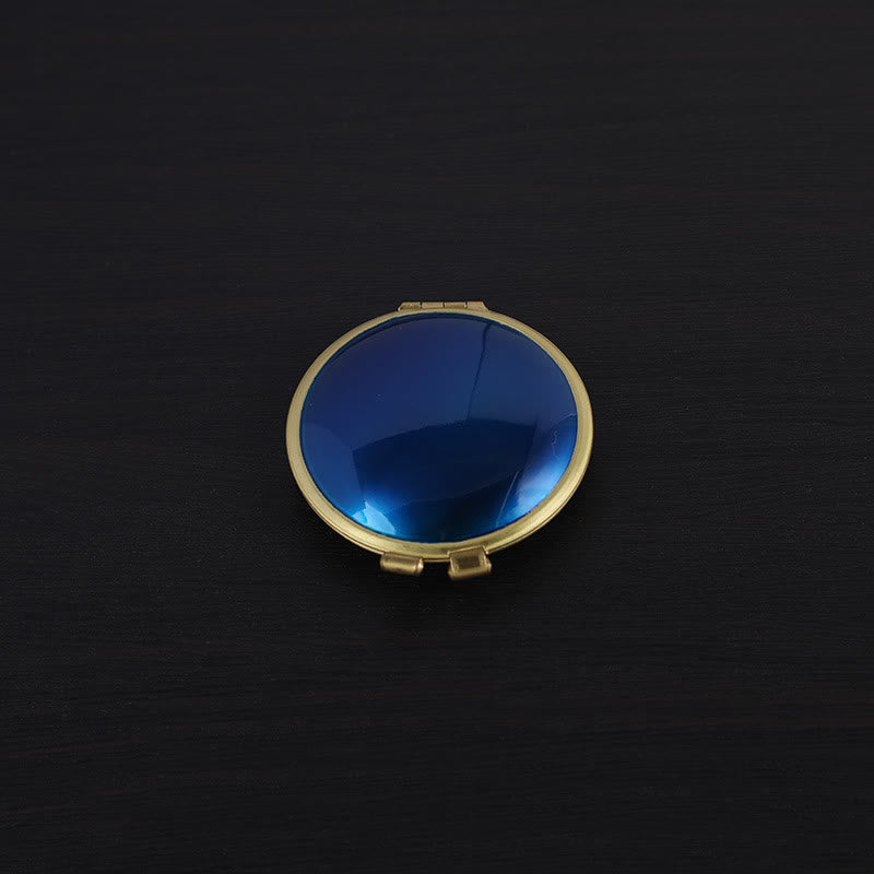 Kreative Damen-Puderdose, nachfüllbares Petroleumfeuerzeug - Blau - image 7