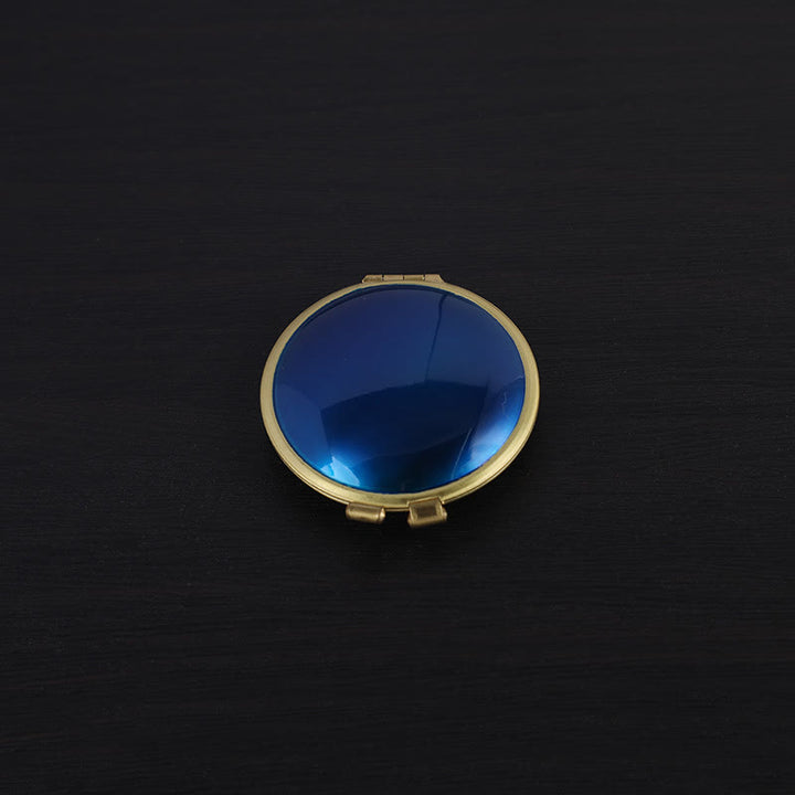 Kreative Damen-Puderdose, nachfüllbares Petroleumfeuerzeug - Blau - image 7