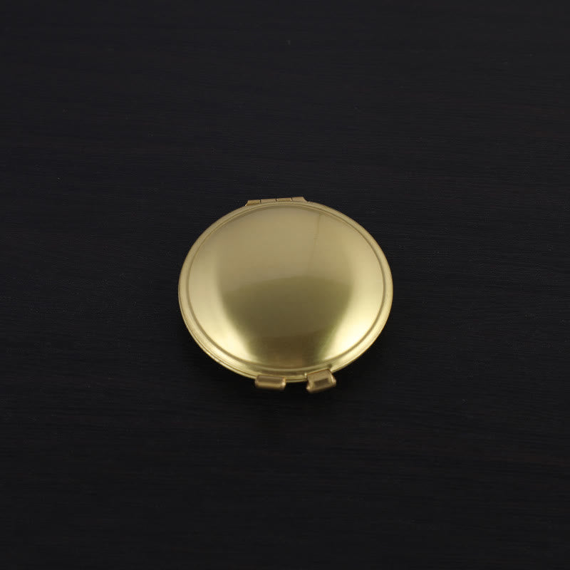 Kreative Damen-Puderdose, nachfüllbares Petroleumfeuerzeug - Bronze - image 9