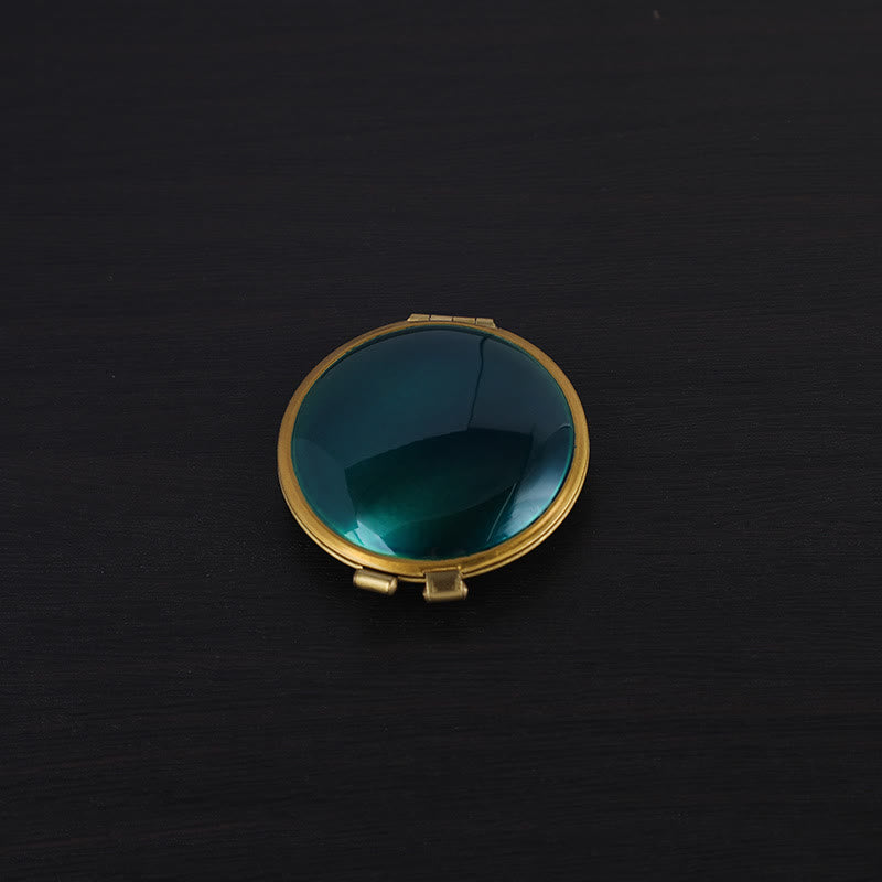 Kreative Damen-Puderdose, nachfüllbares Petroleumfeuerzeug - Grün - image 8