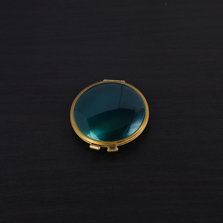 Kreative Damen-Puderdose, nachfüllbares Petroleumfeuerzeug - Grün - image 8