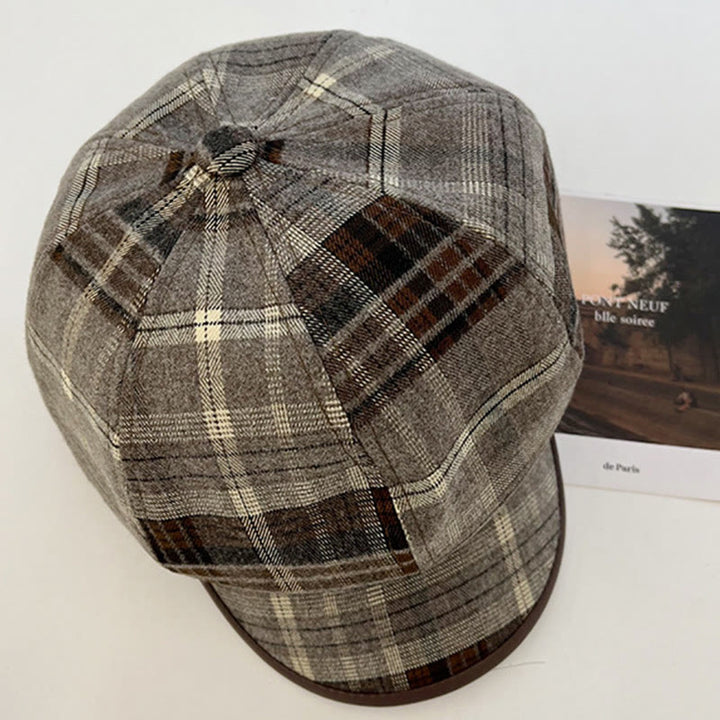 Exquisite Retro-Schiebermütze für Damen - image 1