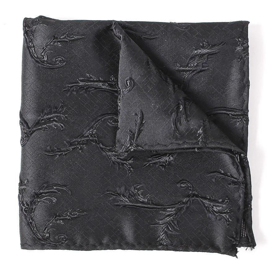 Elegante Herren-Krawatte mit Print, Fliege und Einstecktuch - Einstecktuch - Stil Nr. 4 - image 16