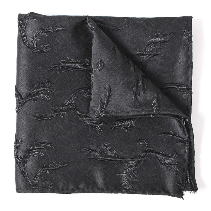 Elegante Herren-Krawatte mit Print, Fliege und Einstecktuch - Einstecktuch - Stil Nr. 4 - image 16