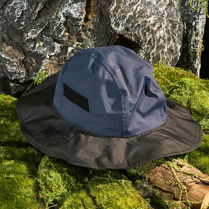 Outdoor-Wasserdichter, Sonnenschutz, Atmungsaktiver, farblich abgesetzter Fischerhut - image 1