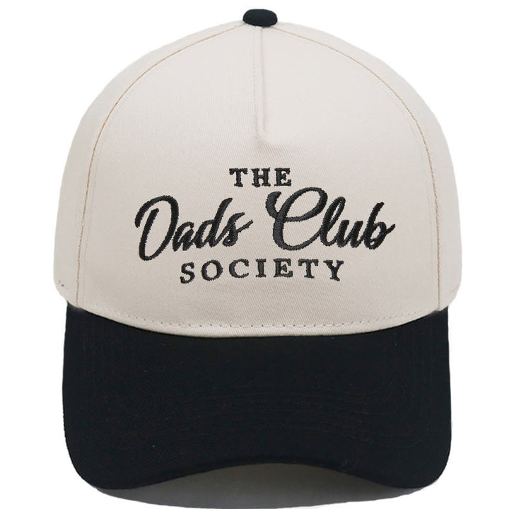 Men's Society Patchwork Camo Trucker Baseballkappe - Schwarz - M (22-22 7/8") - image 1