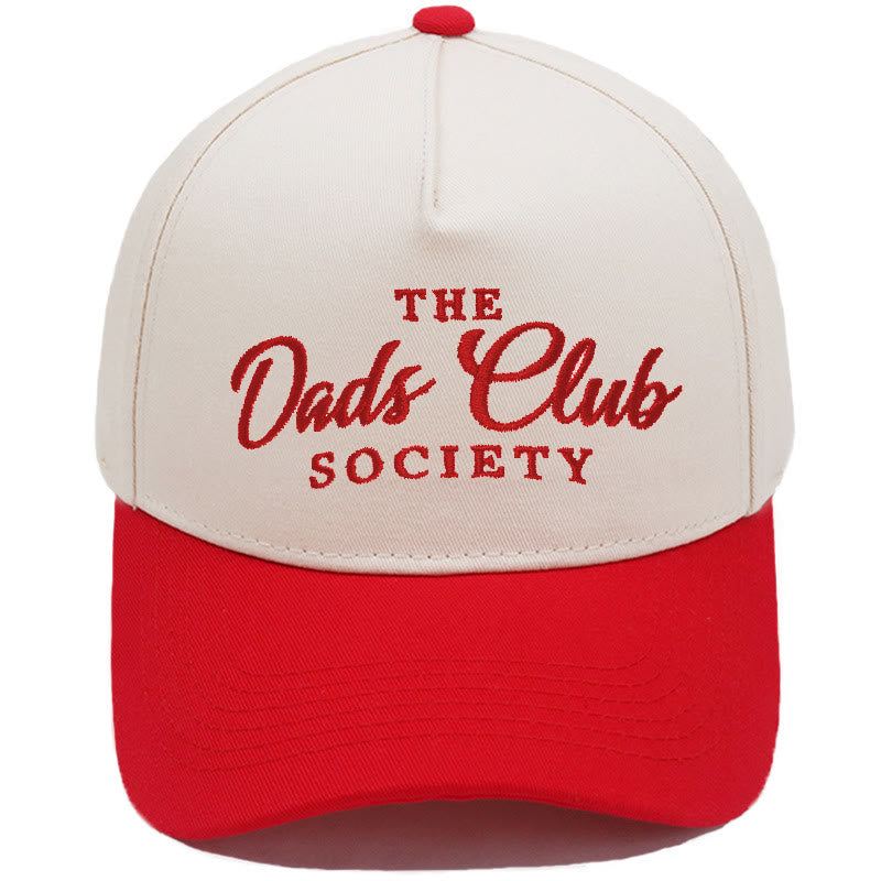 Men's Society Patchwork Camo Trucker Baseballkappe - Rot - M (22-22 7/8") - image 2