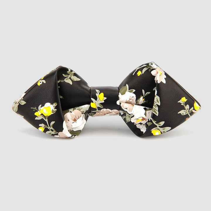Fliege aus Leder mit floralen und verzierten Mustern - Stil Nr. 6 - image 7