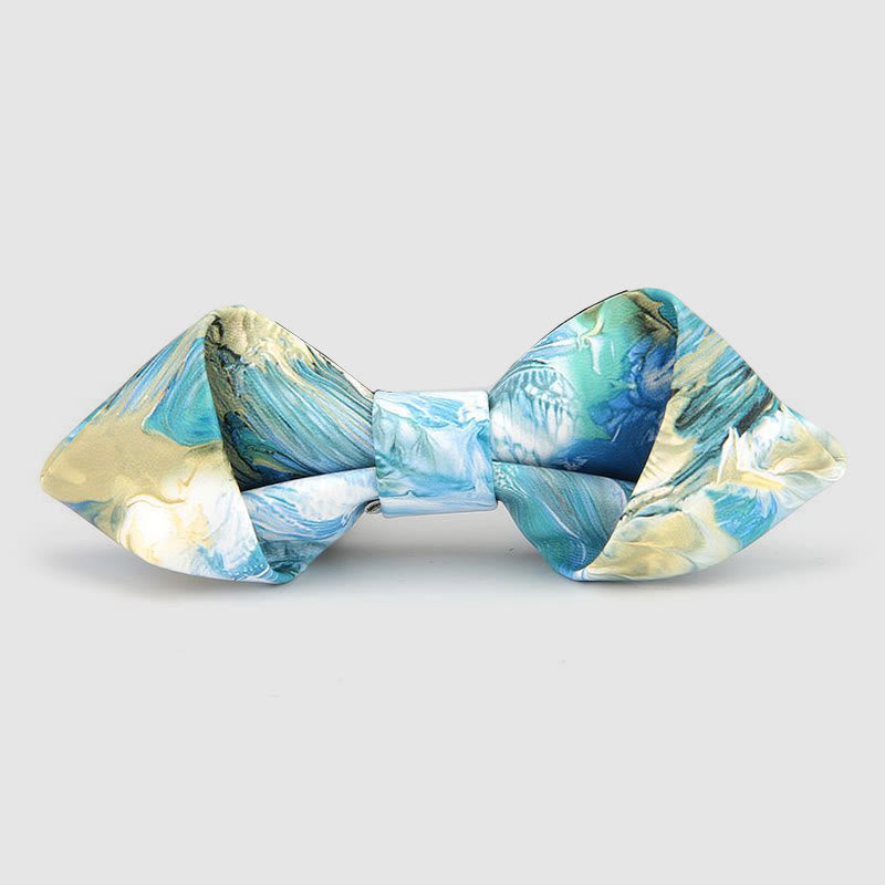 Fliege aus Leder mit floralen und verzierten Mustern - Stil Nr. 3 - image 4