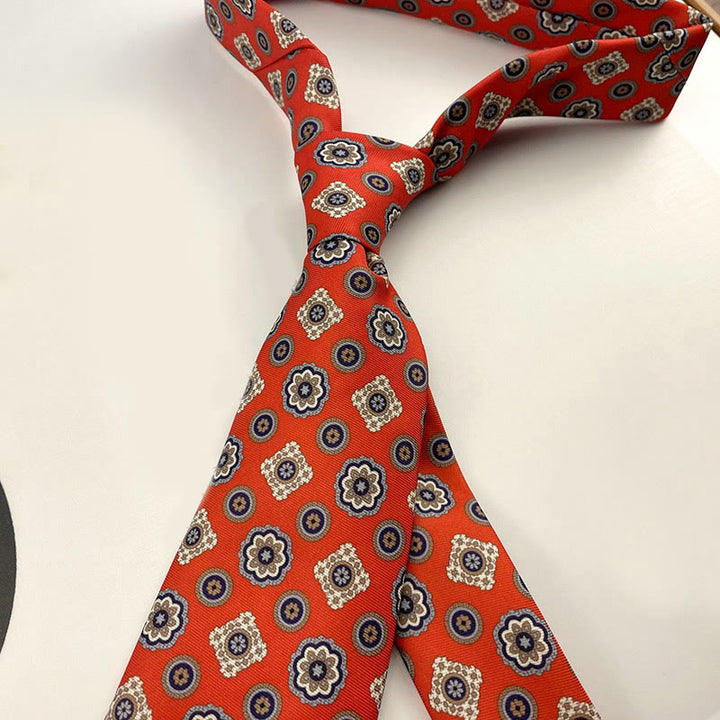 Personalisierte Herren-Handkrawatte mit Retro-Muster und verschiedenen Stilen - Stil Nr. 15 - image 17