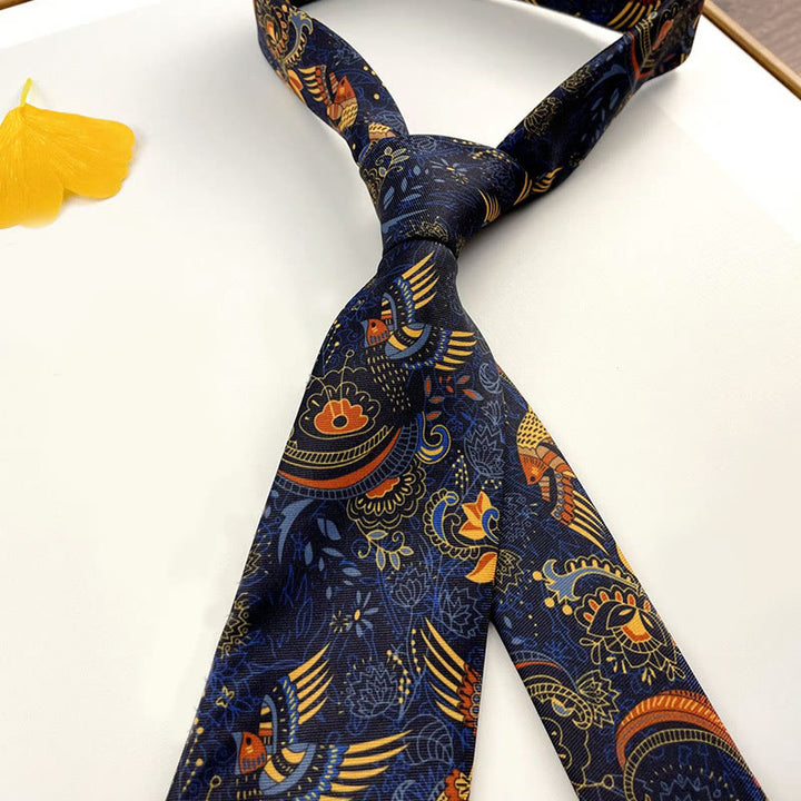 Personalisierte Herren-Handkrawatte mit Retro-Muster und verschiedenen Stilen - Stil Nr. 10 - image 12