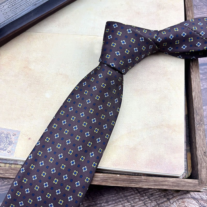 Personalisierte Herren-Handkrawatte mit Retro-Muster und verschiedenen Stilen - Stil Nr. 26 - image 28