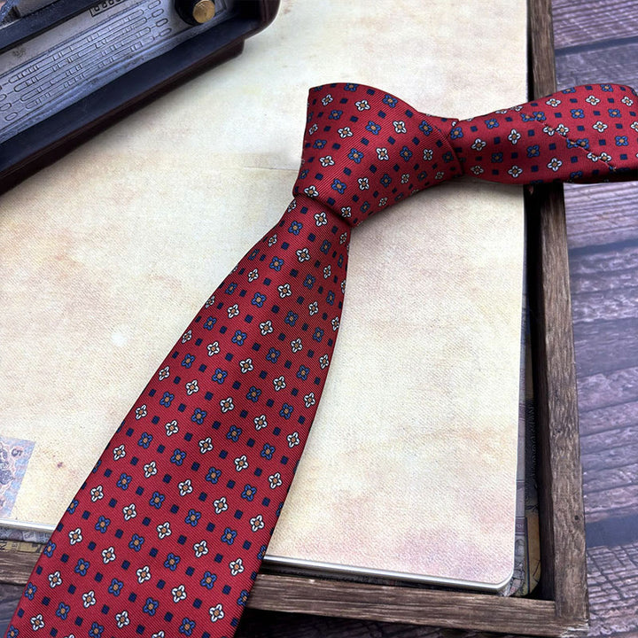 Personalisierte Herren-Handkrawatte mit Retro-Muster und verschiedenen Stilen - Stil Nr. 20 - image 22