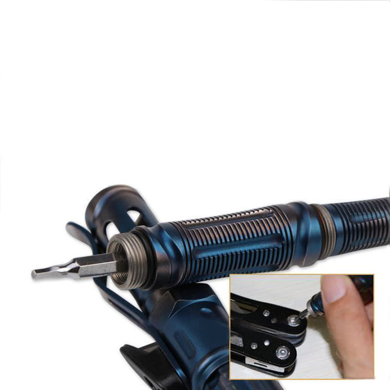 Multifunktionales EDC-Werkzeug: Beleuchtung, Pfeife, taktischer Stift - image 11