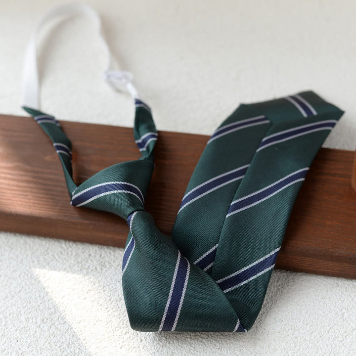 Vorgebundene Herrenkrawatte mit Blumenmuster für Anzug - Stil Nr. 14 - image 14