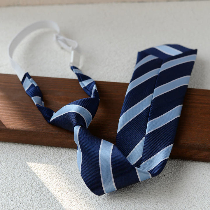 Vorgebundene Herrenkrawatte mit Blumenmuster für Anzug - Stil Nr. 15 - image 15