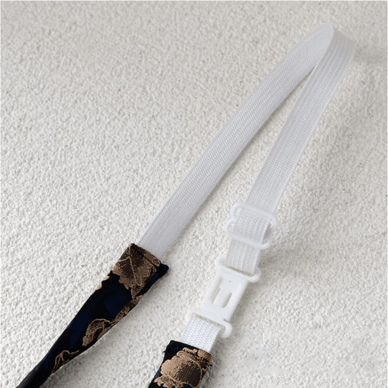 Vorgebundene Herrenkrawatte mit Blumenmuster für Anzug - image 1