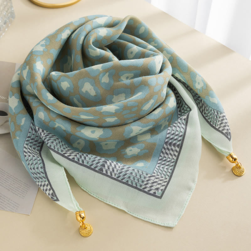 Elegante Damen-Krawatte im Retro-Stil mit Rosen-Polka-Dots, quadratisch, magnetisch - Stil Nr. 13 - image 12