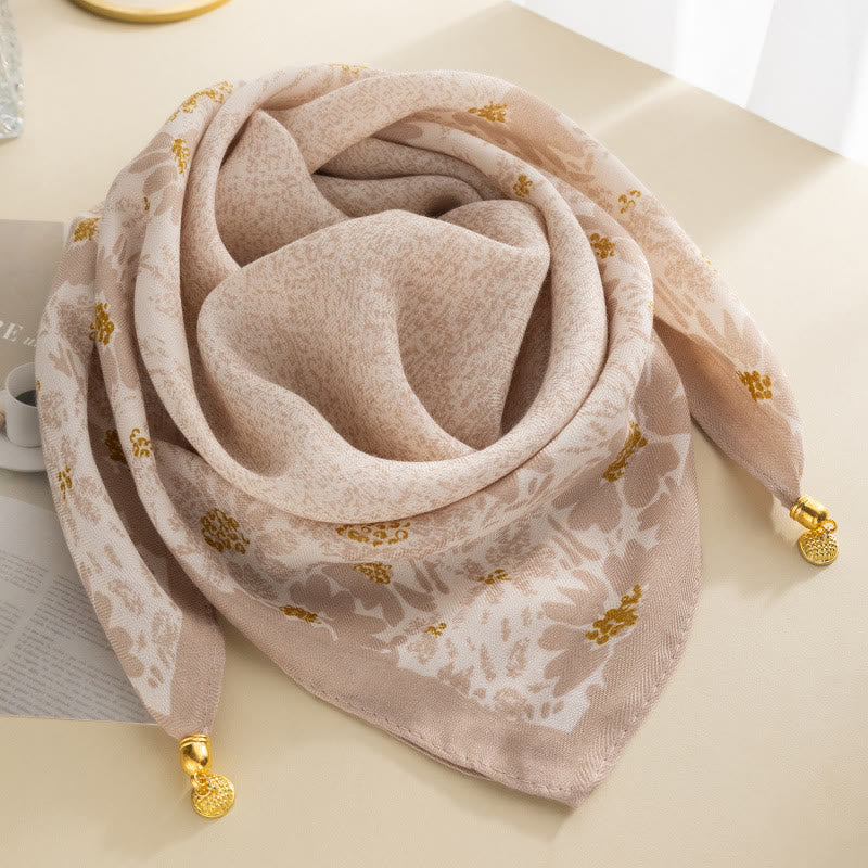 Elegante Damen-Krawatte im Retro-Stil mit Rosen-Polka-Dots, quadratisch, magnetisch - Stil Nr. 18 - image 17