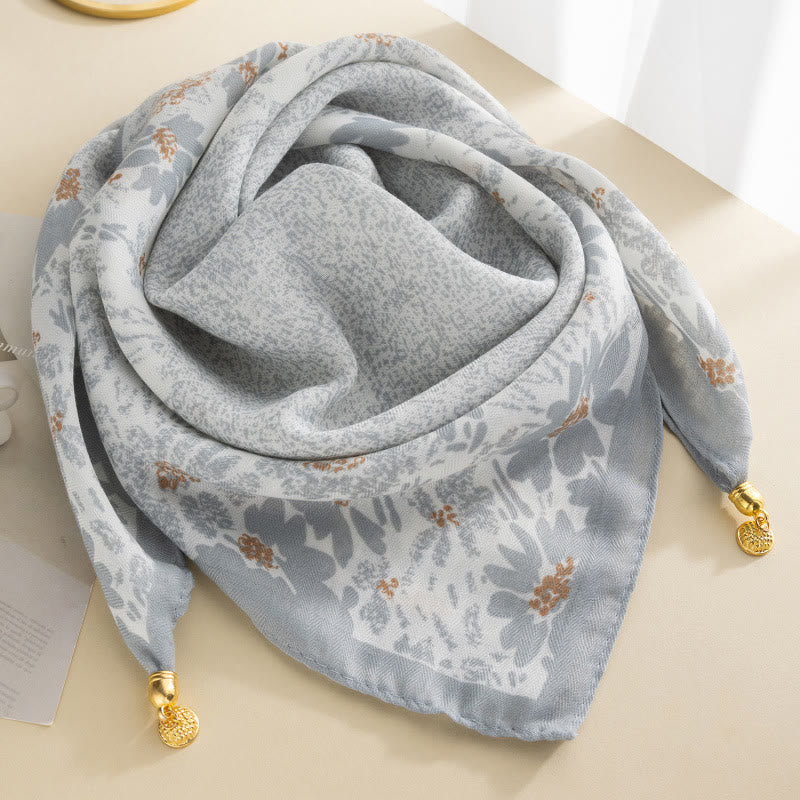Elegante Damen-Krawatte im Retro-Stil mit Rosen-Polka-Dots, quadratisch, magnetisch - Stil Nr. 19 - image 18