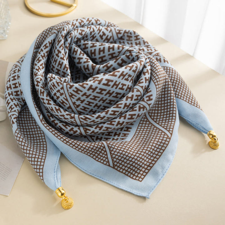 Elegante Damen-Krawatte im Retro-Stil mit Rosen-Polka-Dots, quadratisch, magnetisch - Stil Nr. 22 - image 21