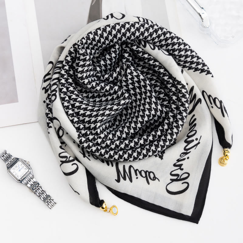 Elegante Damen-Krawatte im Retro-Stil mit Rosen-Polka-Dots, quadratisch, magnetisch - Stil Nr. 45 - image 43