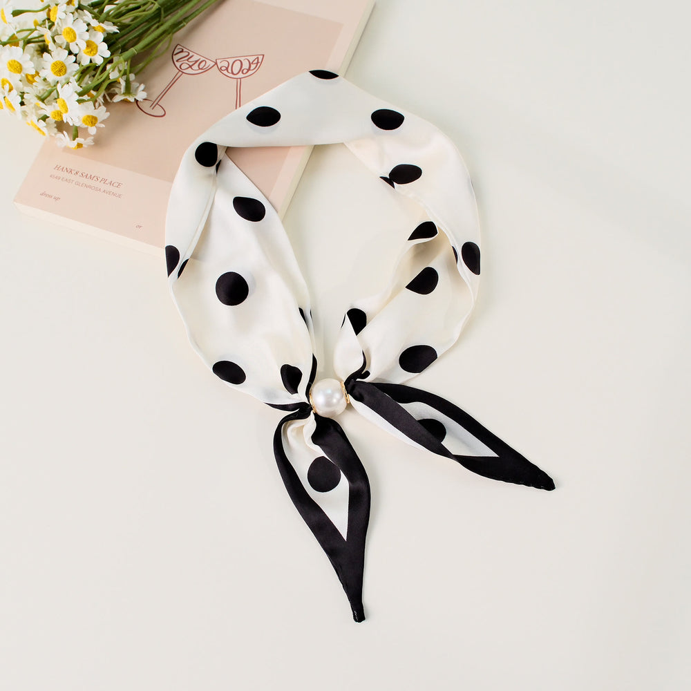 Elegantes quadratisches Damen-Tuch mit Retro-Muster - Stil Nr. 2 - image 1