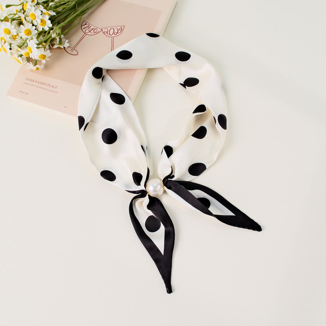 Elegantes quadratisches Damen-Tuch mit Retro-Muster - Stil Nr. 2 - image 1